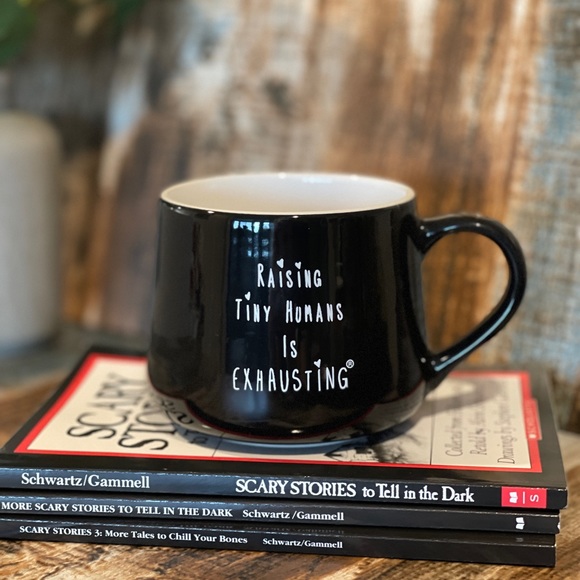 Other - Raising Tiny Humans Is Exhausting Ceramic Mom Life Coffee Mug